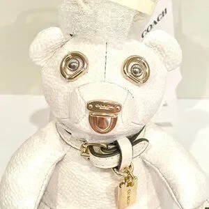 coachベアー NWT Coach Big Bear In Signature Canvas F75528 | eBay